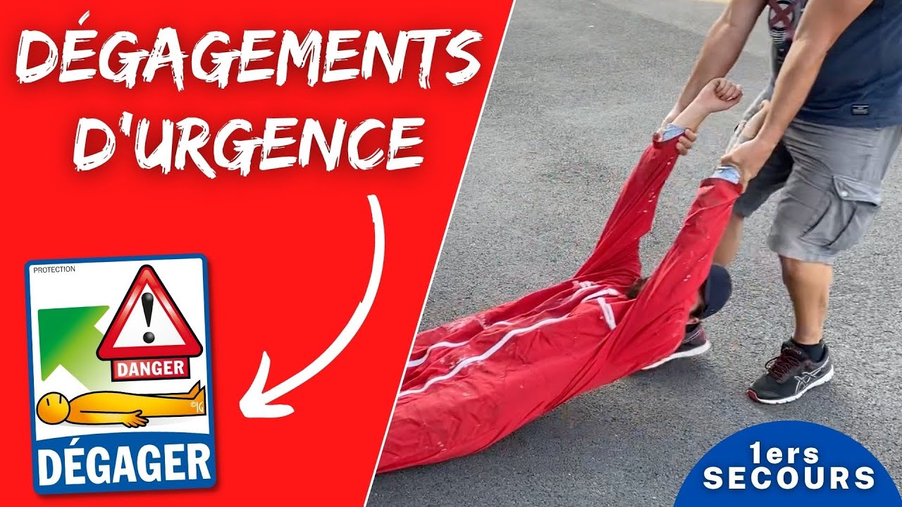 Comment réaliser un DÉGAGEMENT D'URGENCE d'une victime ? ı Formation premiers secours