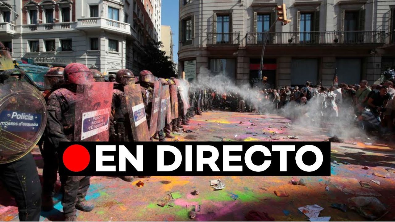 EN DIRECTO: Manifestación independentista en Barcelona