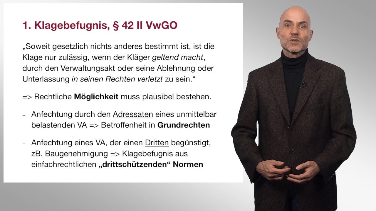 Die Zul&auml;ssigkeit der Anfechtungsklage (Grundstrukturen des Verwaltungsrechts)