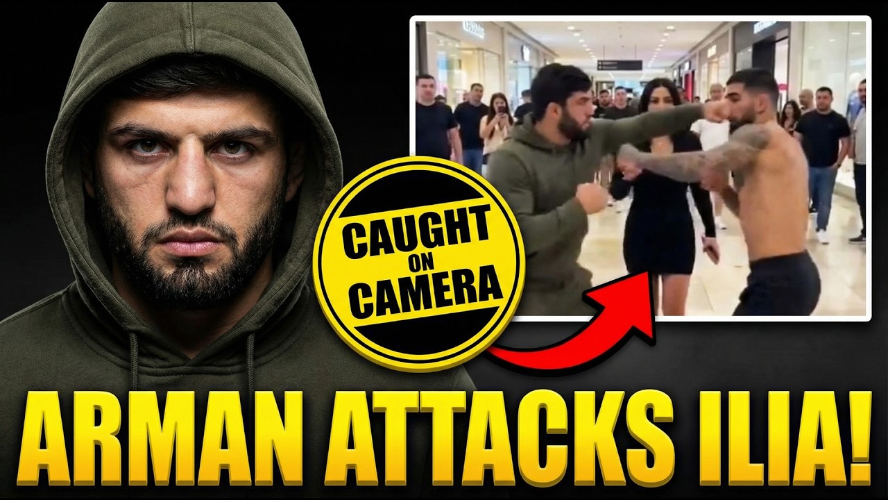 Ilia Topuria Tells Joe Rogan Why He Attacked Arman At The Mall!