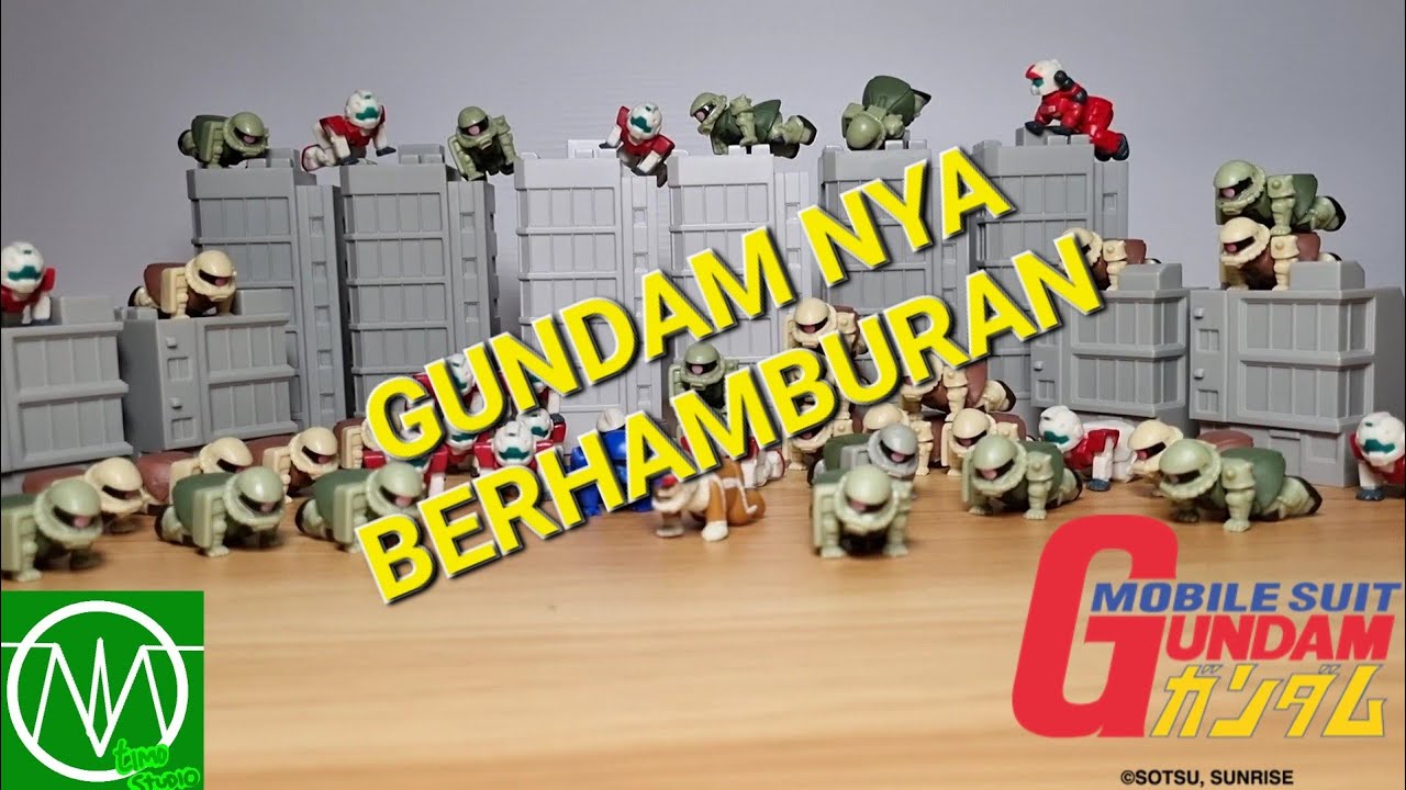 TimoStudio Presents: aksesoris mainan Gundam yang tidak jelas kegunaanya