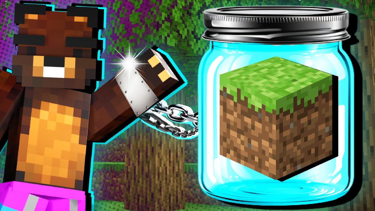 Túlélem a Minecraftot egy ÜVEGBE ZÁRVA? 🤔