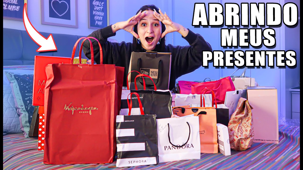 ABRINDO MEUS PRESENTES DE ANIVERSÁRIO DE 16 ANOS!