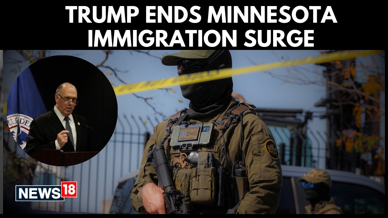 Minnesota Immigration Enforcement Surge Ending | Trump Border Tsar Tom Homan Announces Drawdown | 4K
