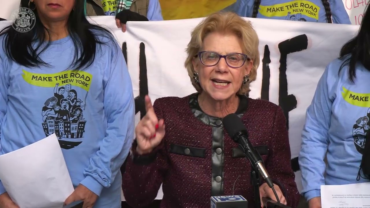 State Senator Shelley Mayer Joins Make the Road New York in Support of New York for All