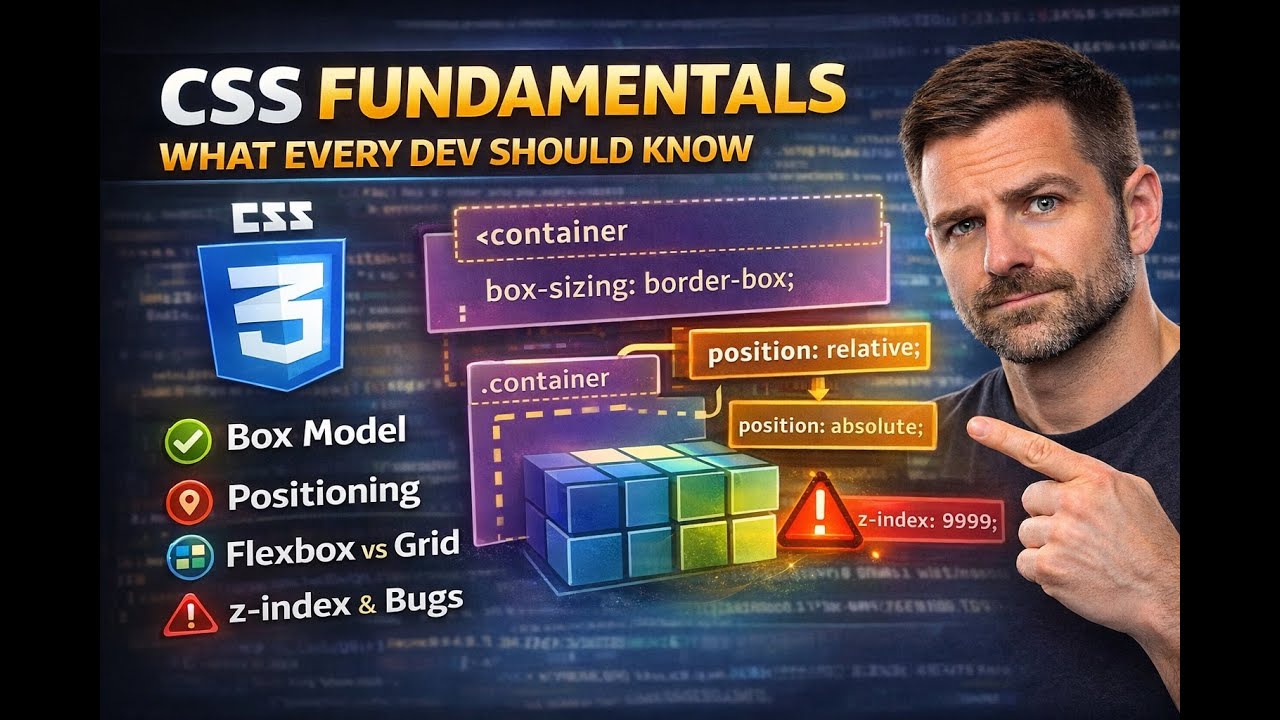 CSS Isn’t Hard, It’s Unforgiving (Fundamentals Explained) #css #frontend #programming