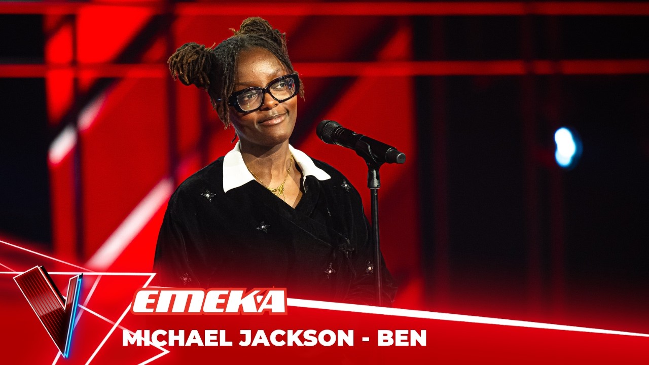 Michael Jackson - 'Ben' ● Emeka | Blinds | The Voice Belgique Saison 12