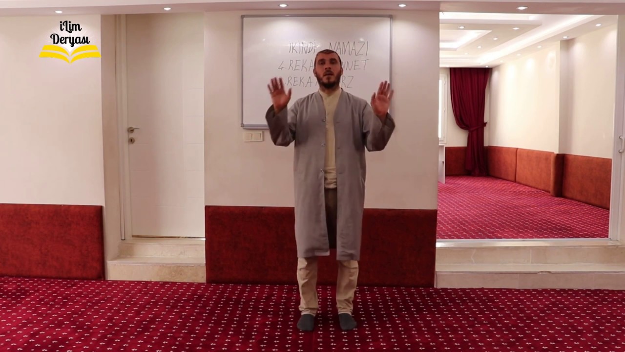 ŞAFİ MEZHEBİNE GÖRE İKİNDİ NAMAZI KILINIŞ ŞEKLİ uygulamalı