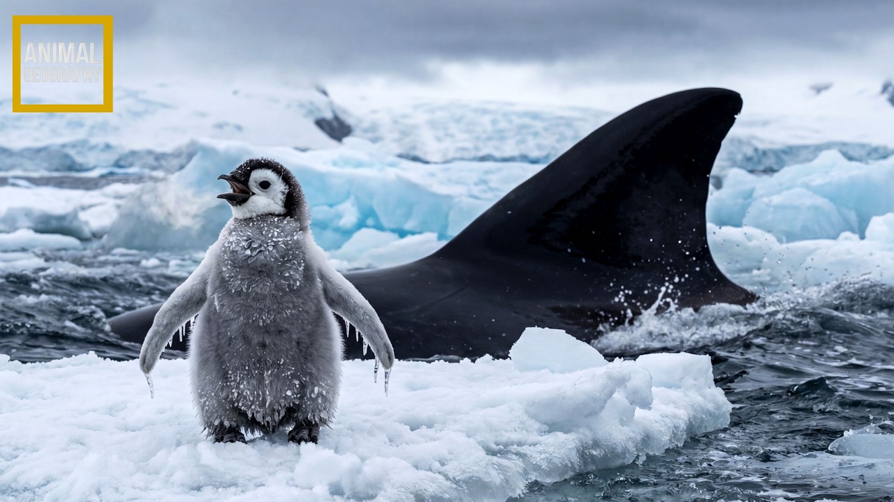 A Baby Penguin Was Trapped in the Middle of the Ocean — You Won’t Believe Who Helped Him! 🌊💔