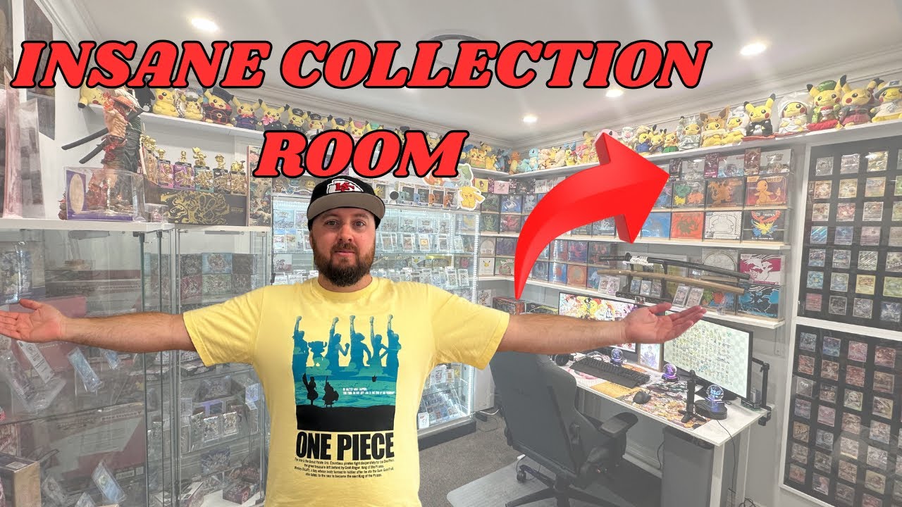 My Pokémon & One Piece Collection Room Will BLOW Your Mind!