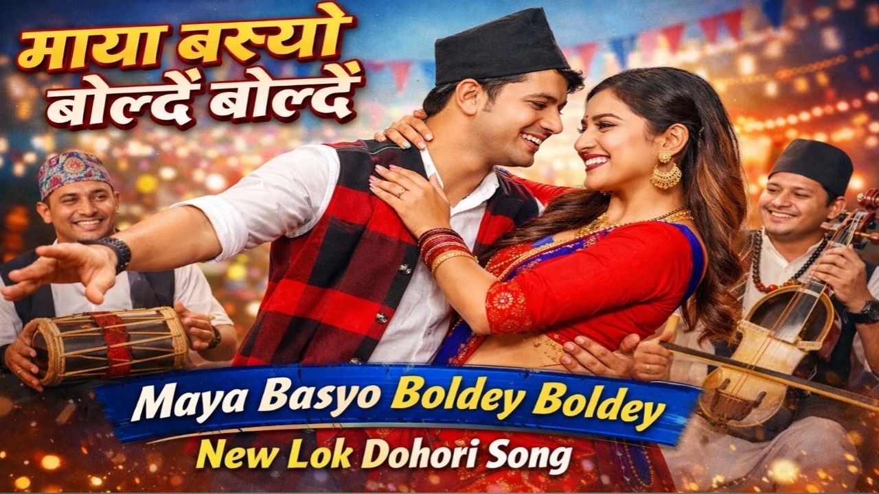 माया बस्यो बोल्दै बोल्दै |Maya basyo boldai boldai original New Nepali Lok Dohori Song 2026 dance