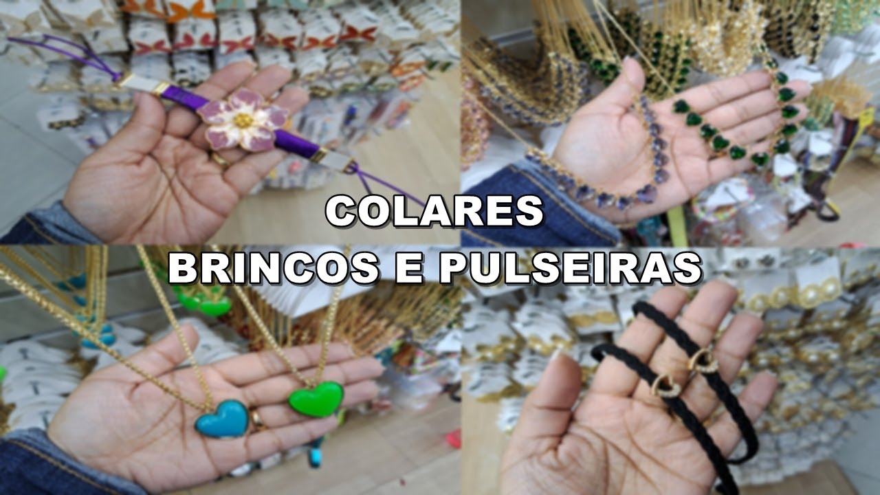 MUITA VARIEDADE EM ACESSÓRIOS NA GEMERSON BIJOUX 25 DE MARÇO