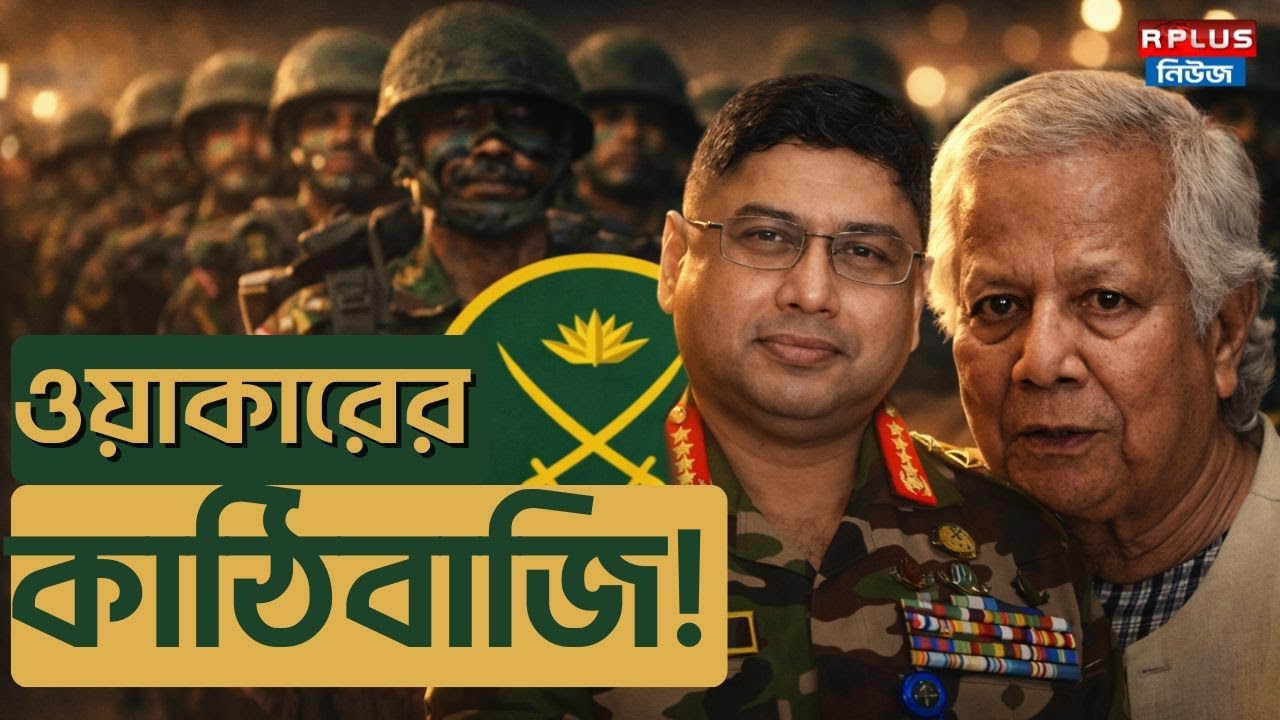 Bangladesh News: ওয়াকারের কাঠিবাজি | Waker uz Zaman | Muhammad Yunus | BD Army | Bangladesh Politics