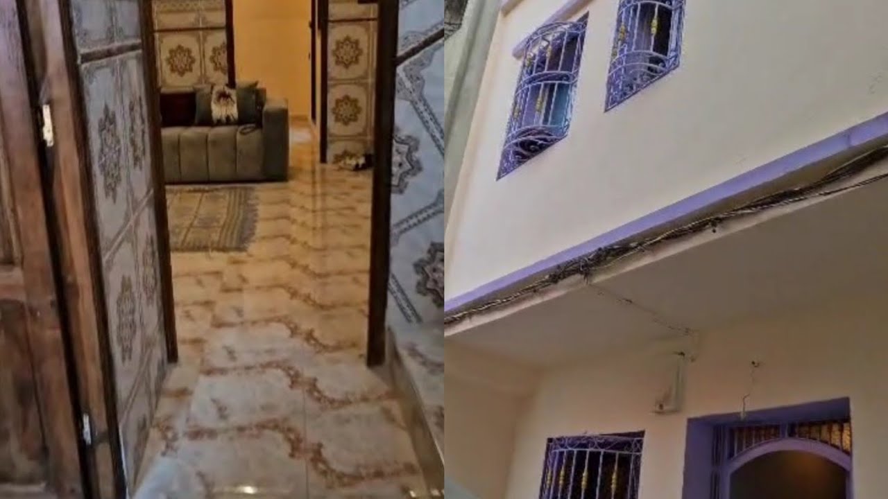 منزل 🏠 للبيع بمدينة طنجة حي خنذق الوردالعوامة  0717549710👉  👈whatsApp