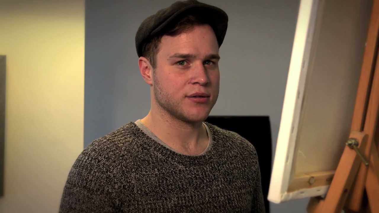 Olly Murs draws his perfect girlfriend