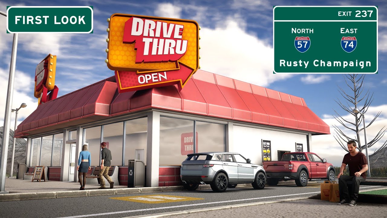Drive Thru Simulator Demo First Look - Another Foray into the Fast Food World!