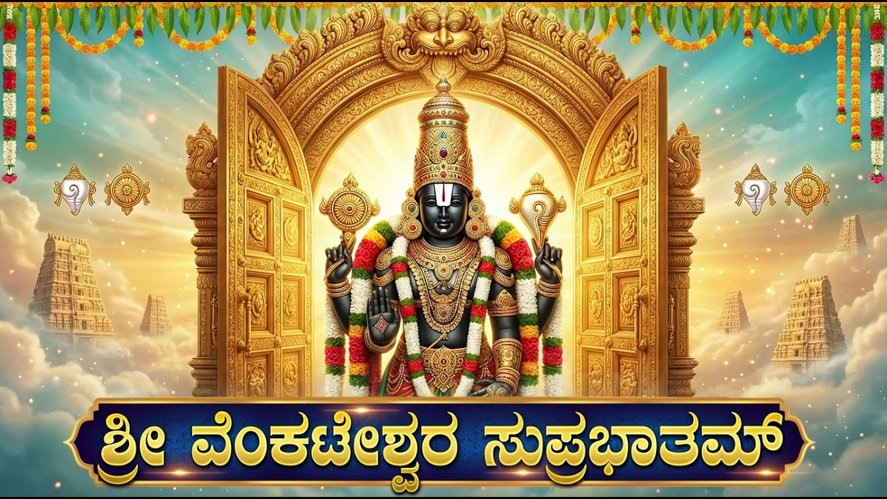ಶ್ರೀ ವೆಂಕಟೇಶ್ವರ ಸುಪ್ರಭಾತ ಕೇಳುವುದರಿಂದ ಎಲ್ಲಾ ರೀತಿಯ ಸಂಪತ್ತು ಸಿಗುತ್ತದೆ | Venkateswara Suprabhata Kannada
