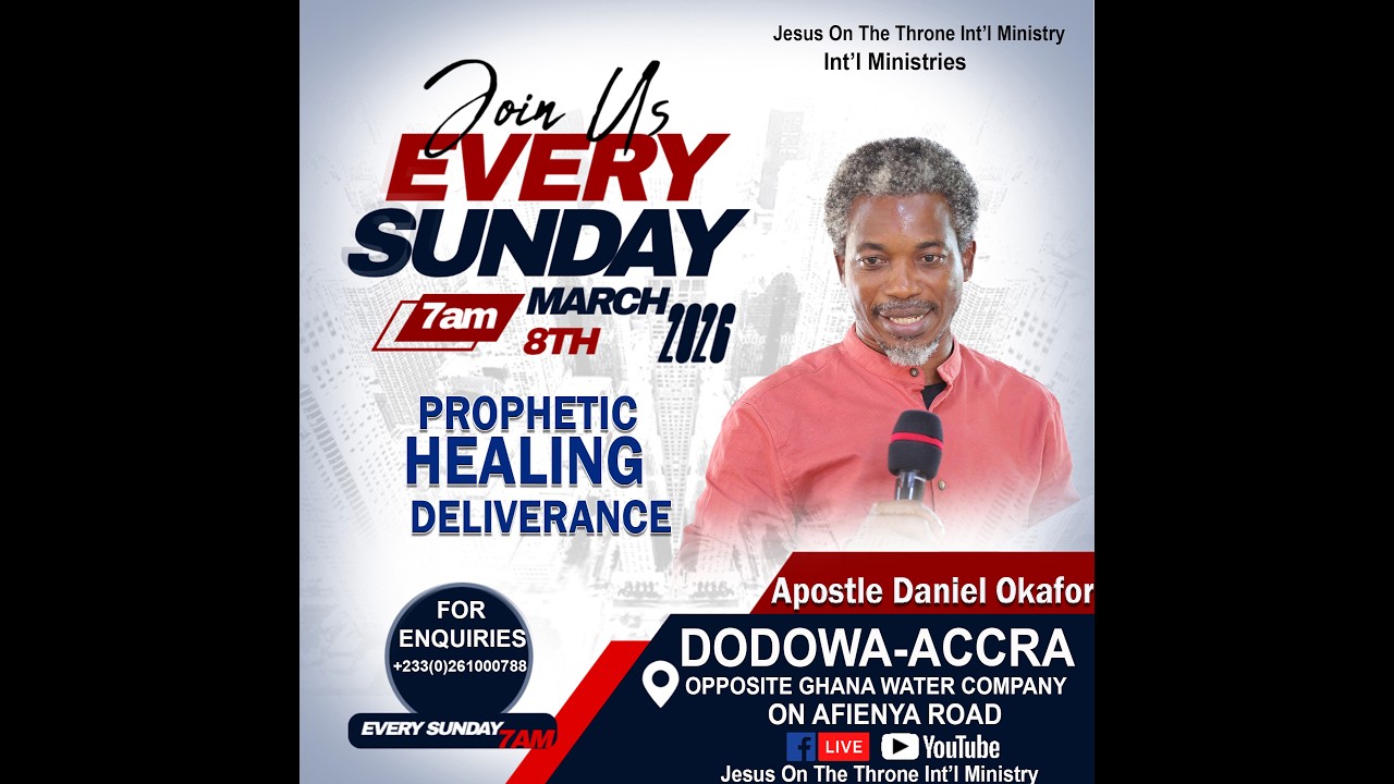 JOTTIM SUNDAY SERVICE WITH APOSTLE DANIEL OKAFOR