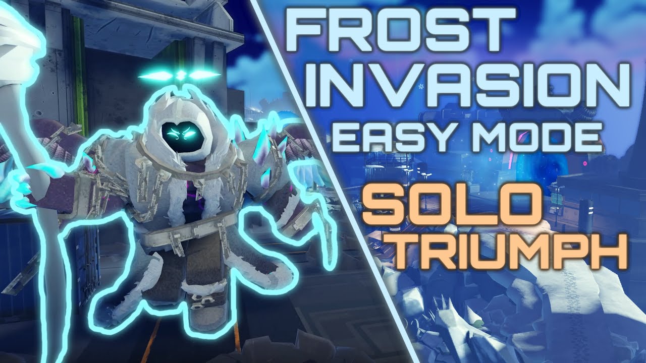 FROST INVASION EASY MODE SOLO TRIUMPH | Tower Defense Simulator | Roblox