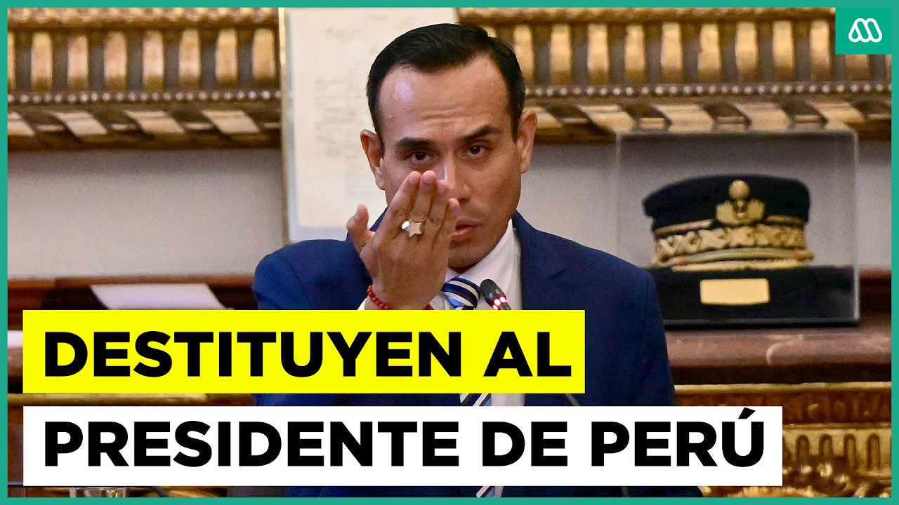 Destituyen a presidente de Perú por tráfico de influencias