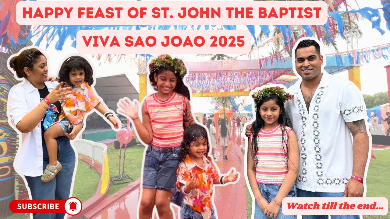 SAO JOAO BASH 2025 | HOLIDAY INN RESORT | GOA VLOG😍| Goan Vlogger | Konkani Vlogs #goanvlogger