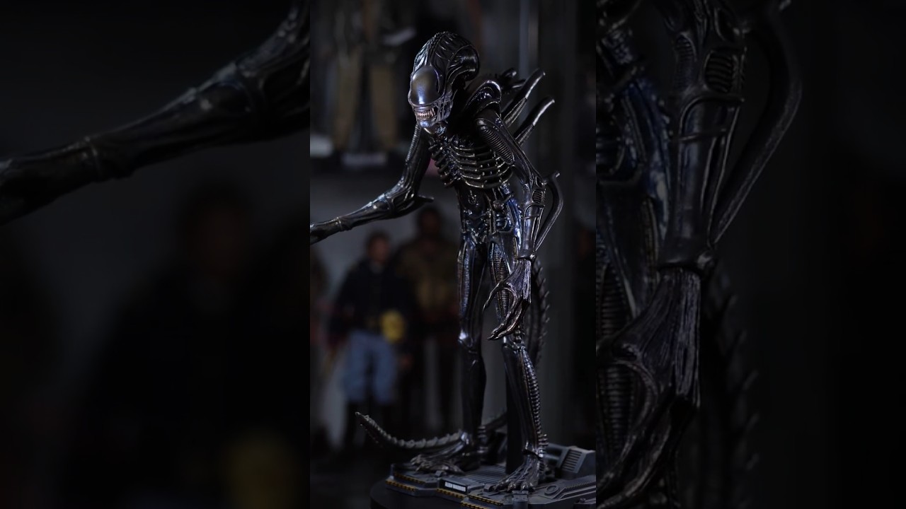 Alien Warrior Hot toys figure | Aliens | MMS354 Xenomorph | 1986 movie | collectible SciFi horror