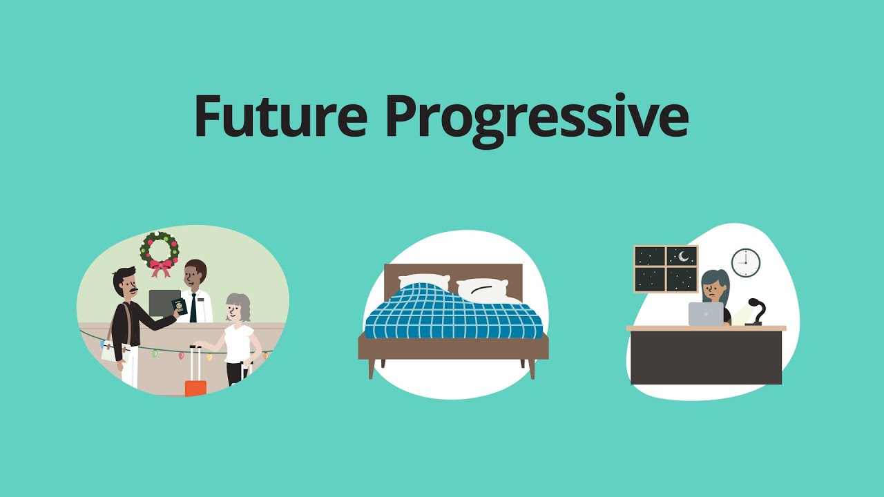 Future Progressive &ndash; Grammar & Verb Tenses