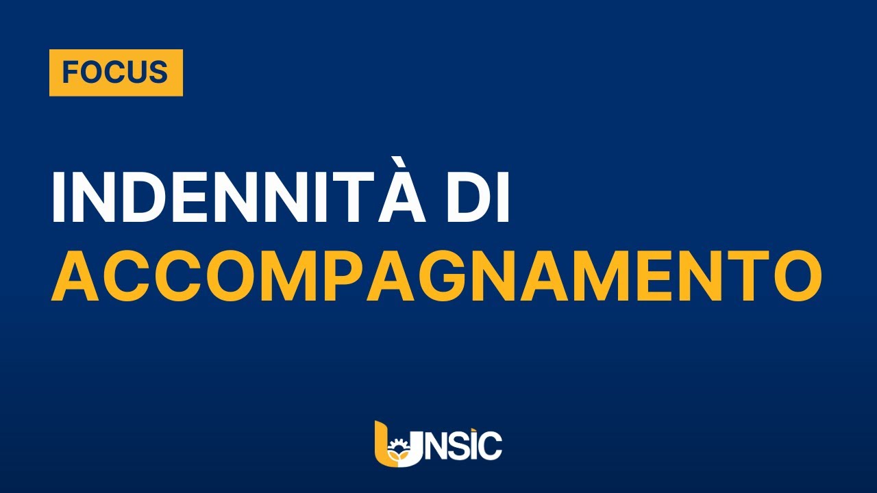 Focus - Indennità di accompagnamento