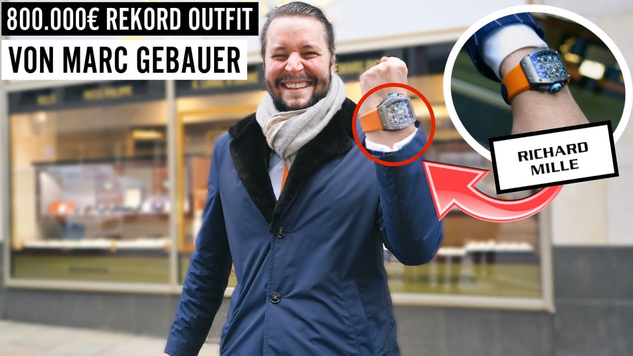 MARC GEBAUER und DAS 800.000€ REKORD OUTFIT 😱🔥💸 | WIE VIEL IST DEIN OUTFIT WERT | MAHAN