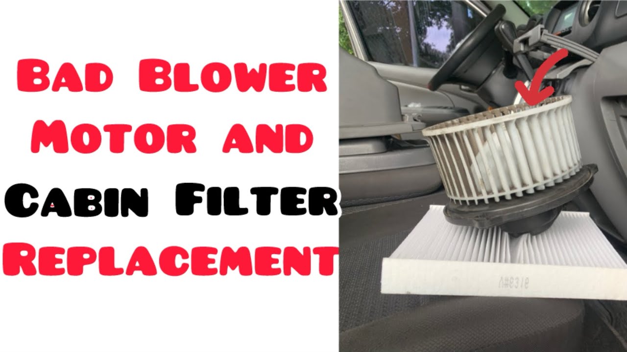 How to Remove and Replace a Cabin Filter and Blower Motor (Nissan Caravan NV3.50 Urvan)