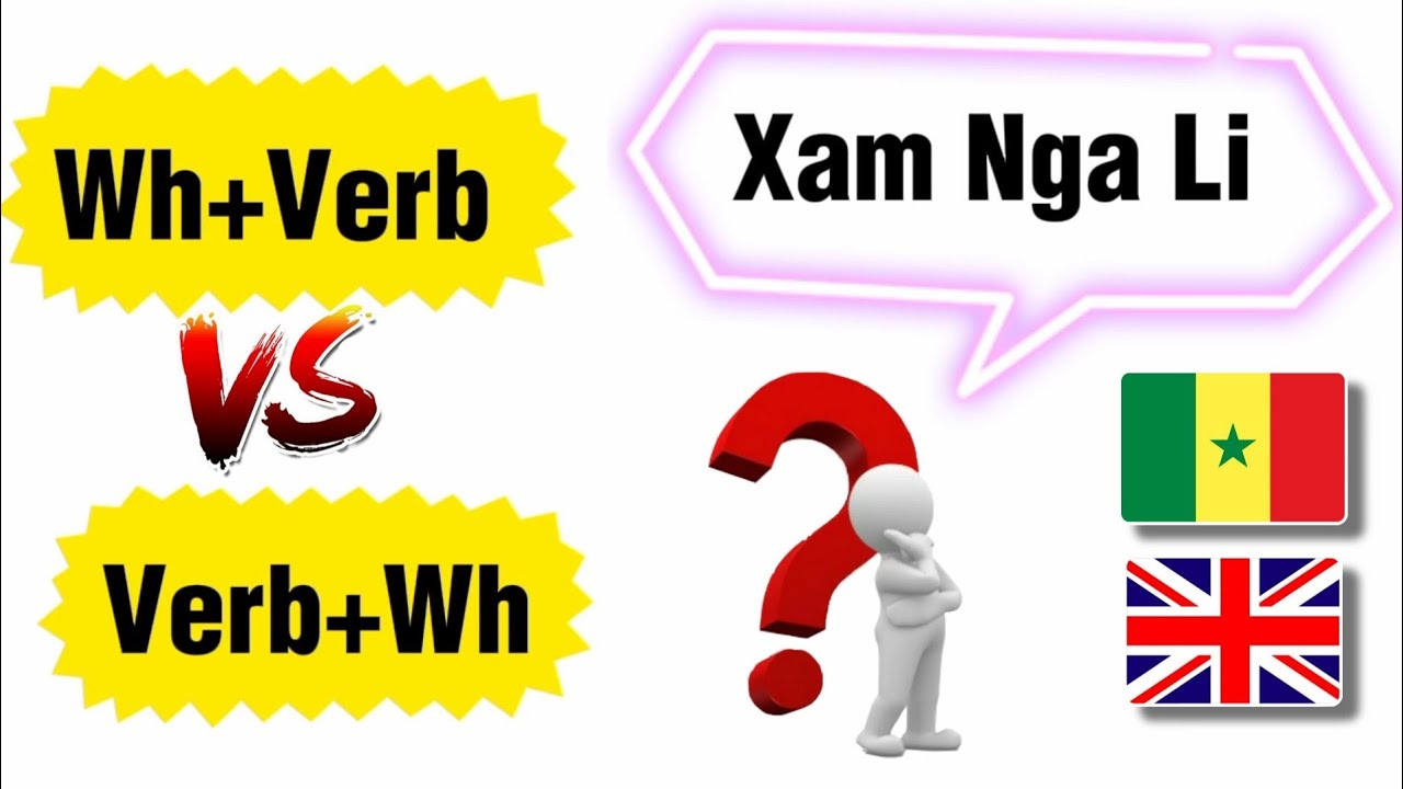 P2 Wh- Question | anglais facile  | jàng anglais ci wolof.