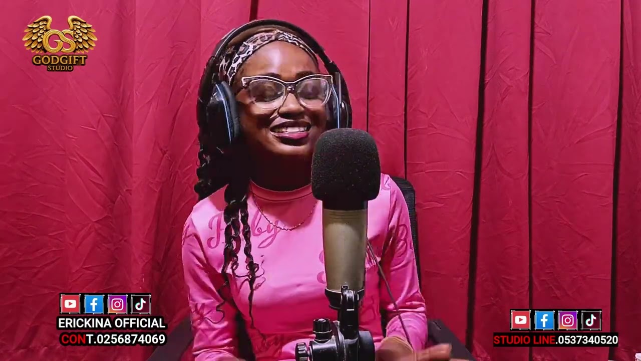 O.M.G 😱🥹🔥 Erickina surprised 😳 everyone with her sweet voice on Sansakroma by Legendary Amakye Dede