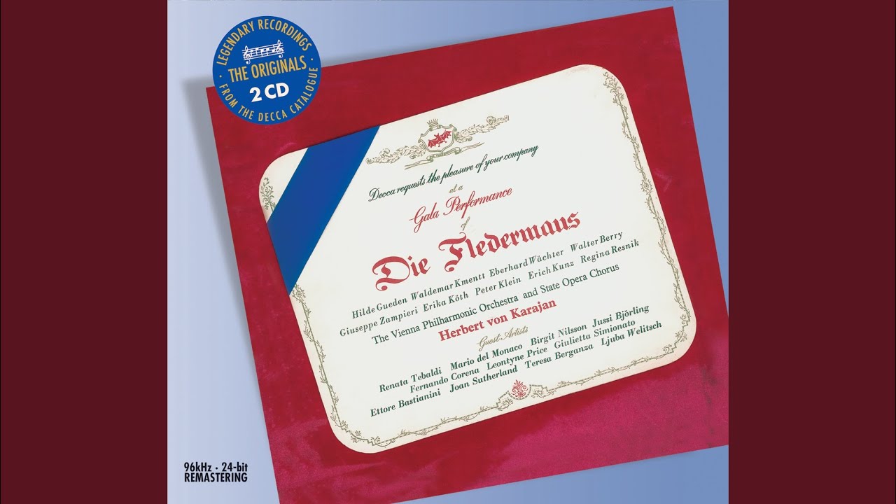 J. Strauss II: Die Fledermaus: Overture (Recorded 1960)