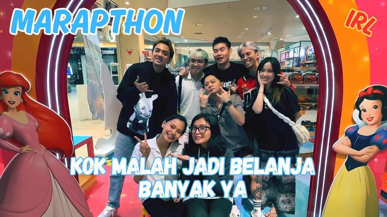 NIAT BELANJA APA, YANG DIBELI JADI BANYAK #marapthon #marapthon3