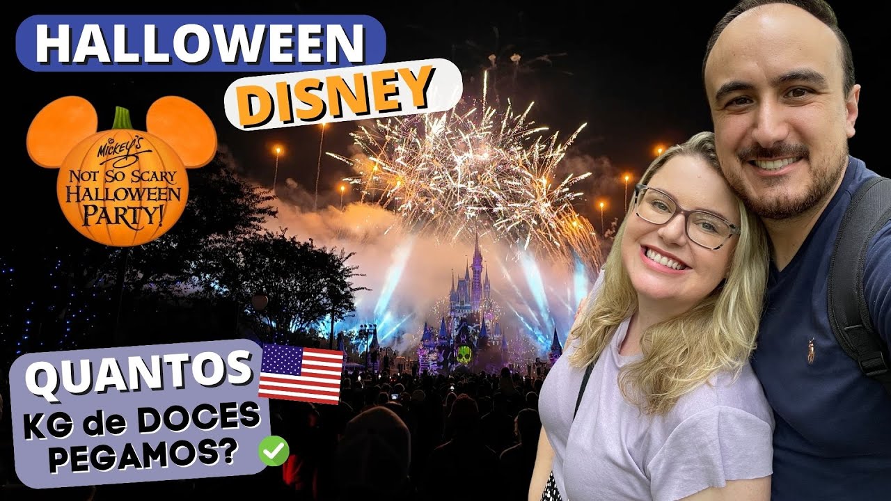 COMO É O HALLOWEEN DA DISNEY EM ORLANDO