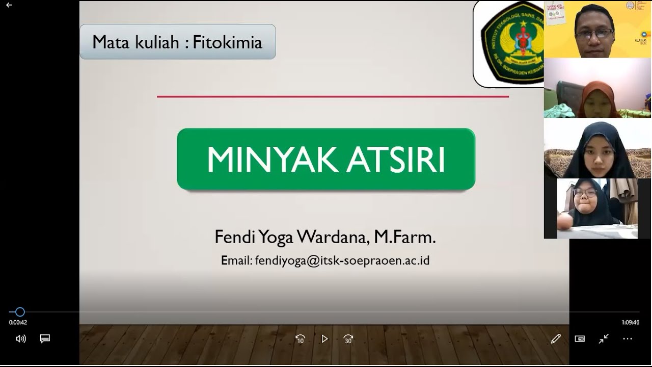Materi Kuliah Minyak Atsiri