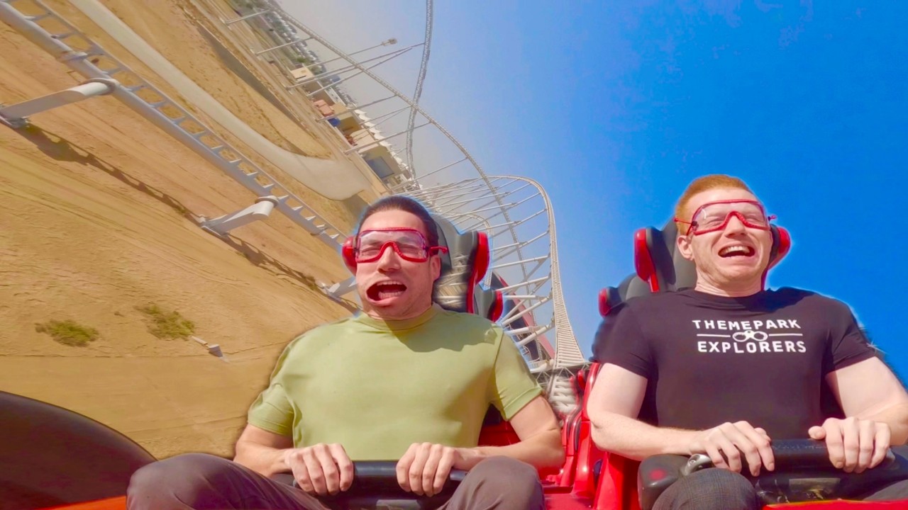 FORMULA ROSSA - Ferrari World - 2025 - Onride - 4K - Wide Angle