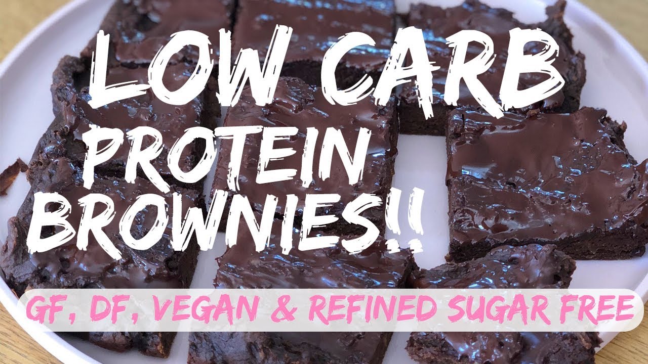Protein Brownies!! GF, DF, Vegan & Refined Sugar Free