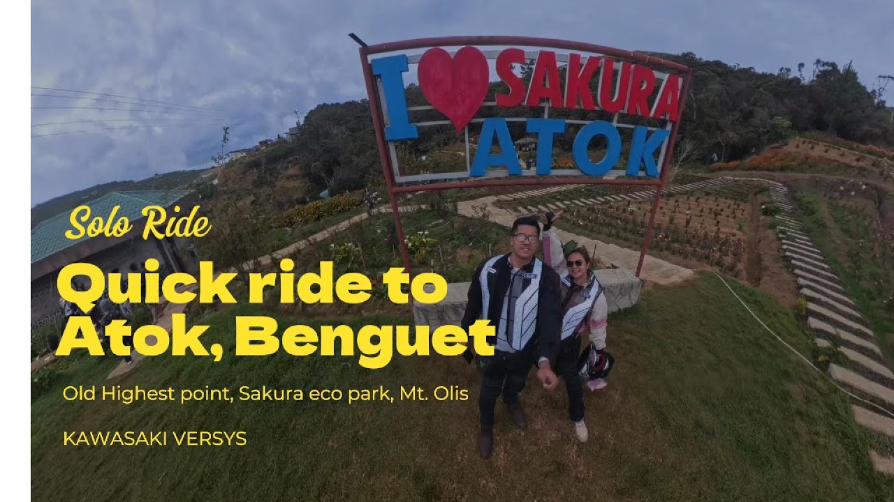ATOK, BENGUET Ride on our Versys 650 | Halsema Highest Point, Sakura Park, Mt. Olis