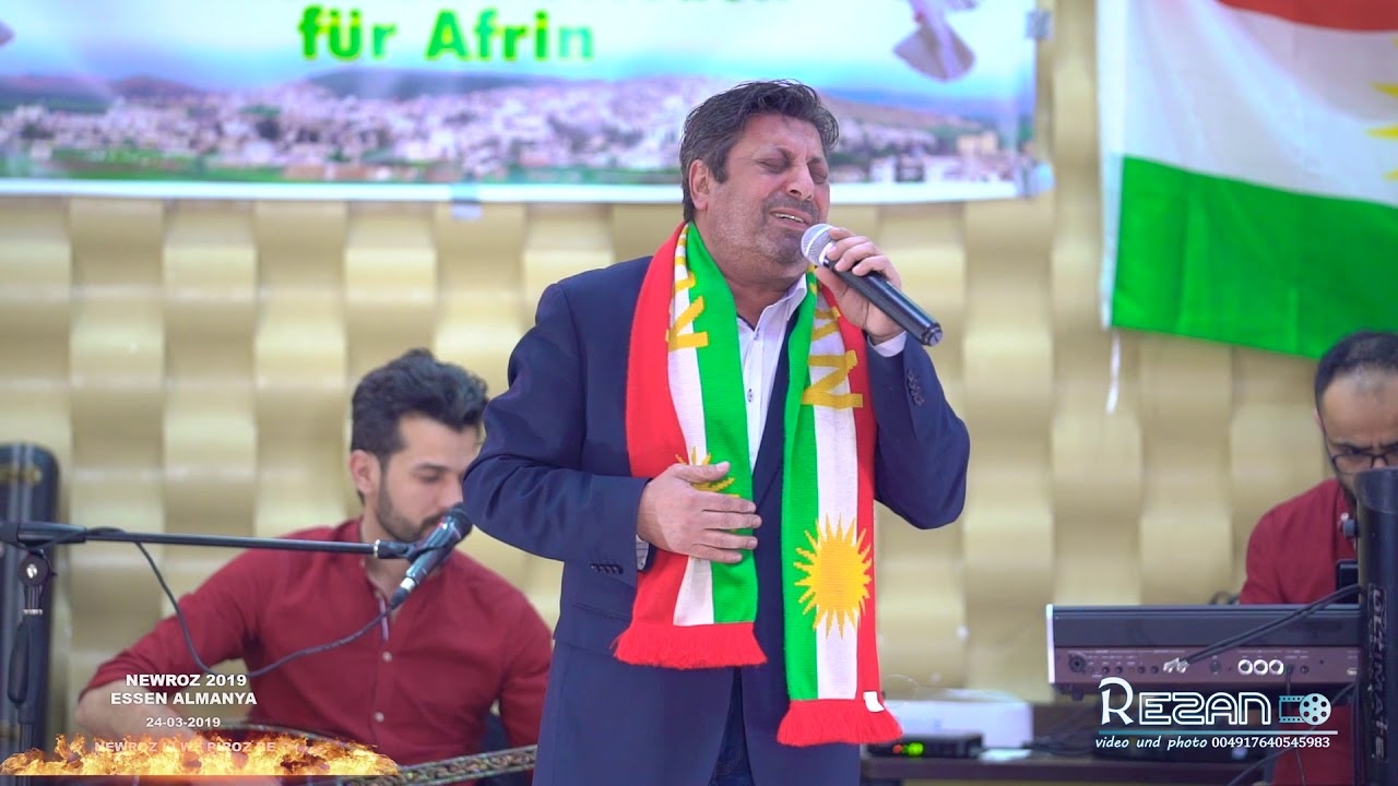الفنان حكمت جميل (بانكين عفريني) Newroz 2019 Essen