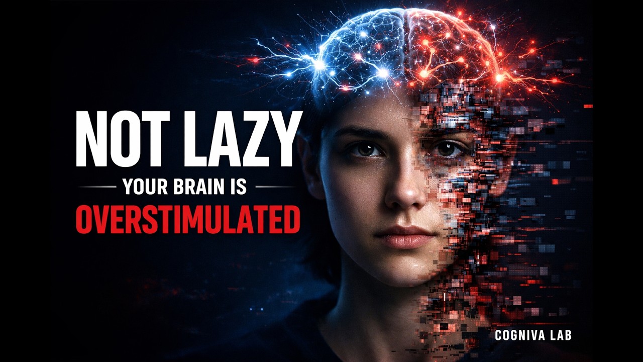 You’re Not Lazy. Your Brain Is Overstimulated