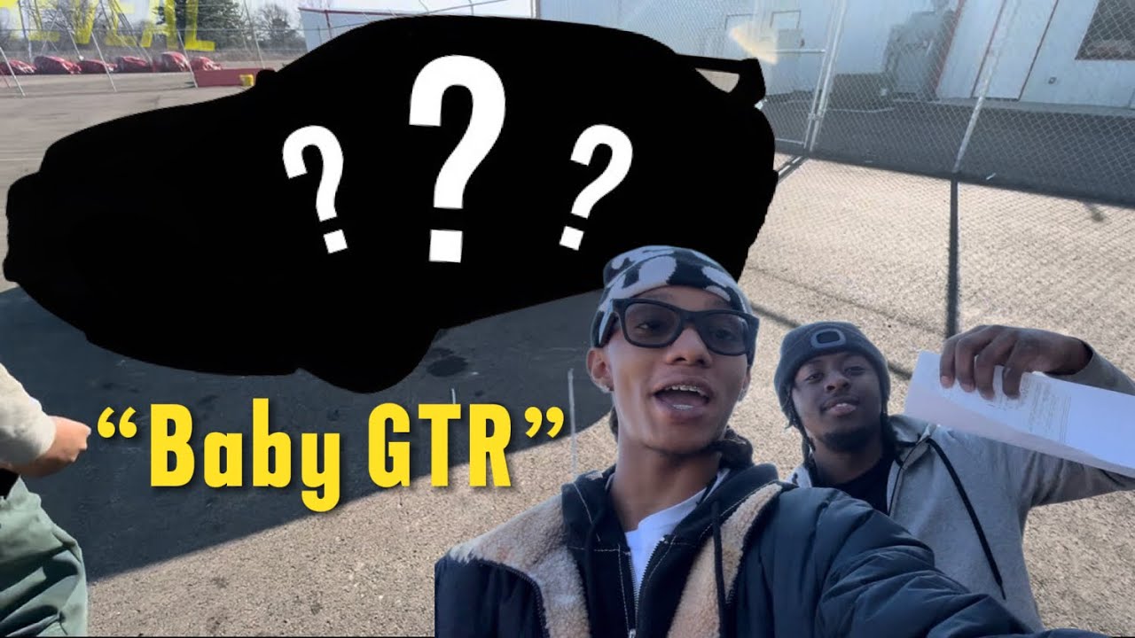 I BOUGH A BABY GTR FROM THE AUCTION !!