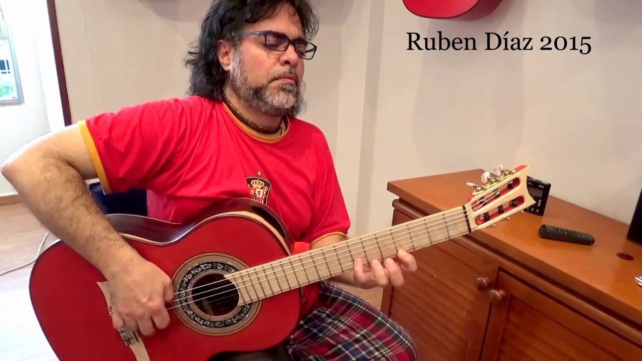 9 levels of Paco de Lucia&acute;s technique in Skype/Learning modern flamenco online CFG Spain /Ruben Diaz
