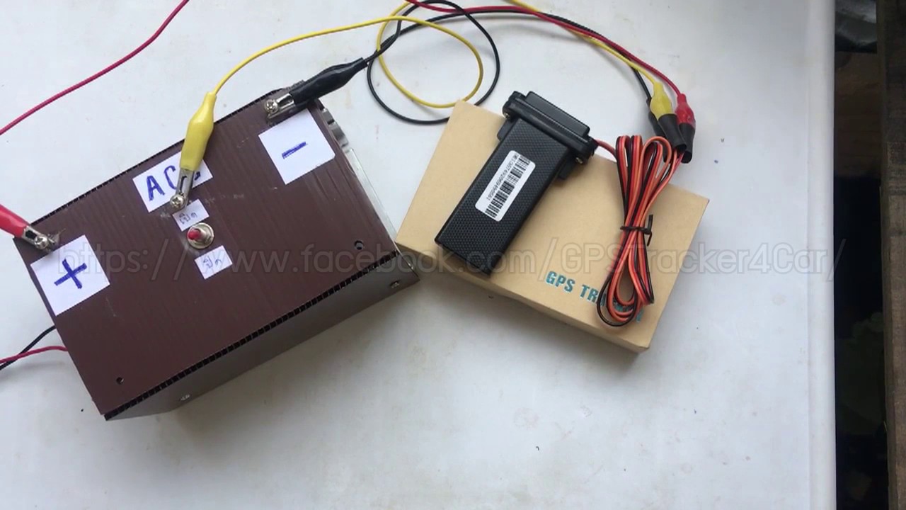 การติดตั้งใช้งาน GPS tracker รุ่นที่มี ACC on