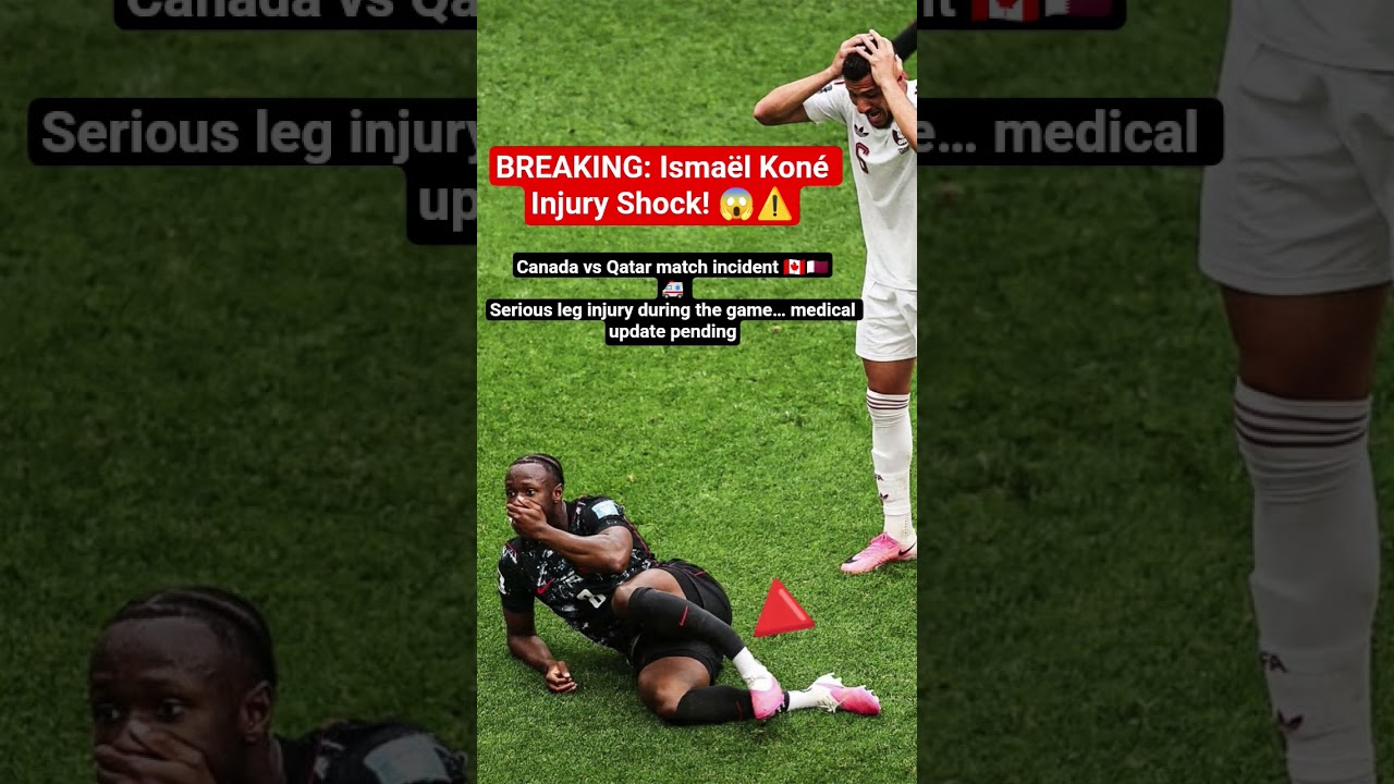 BREAKING: Isma&euml;l Kon&eacute; Injury Shock! 😱⚠️🚑 #football #worldcup2026