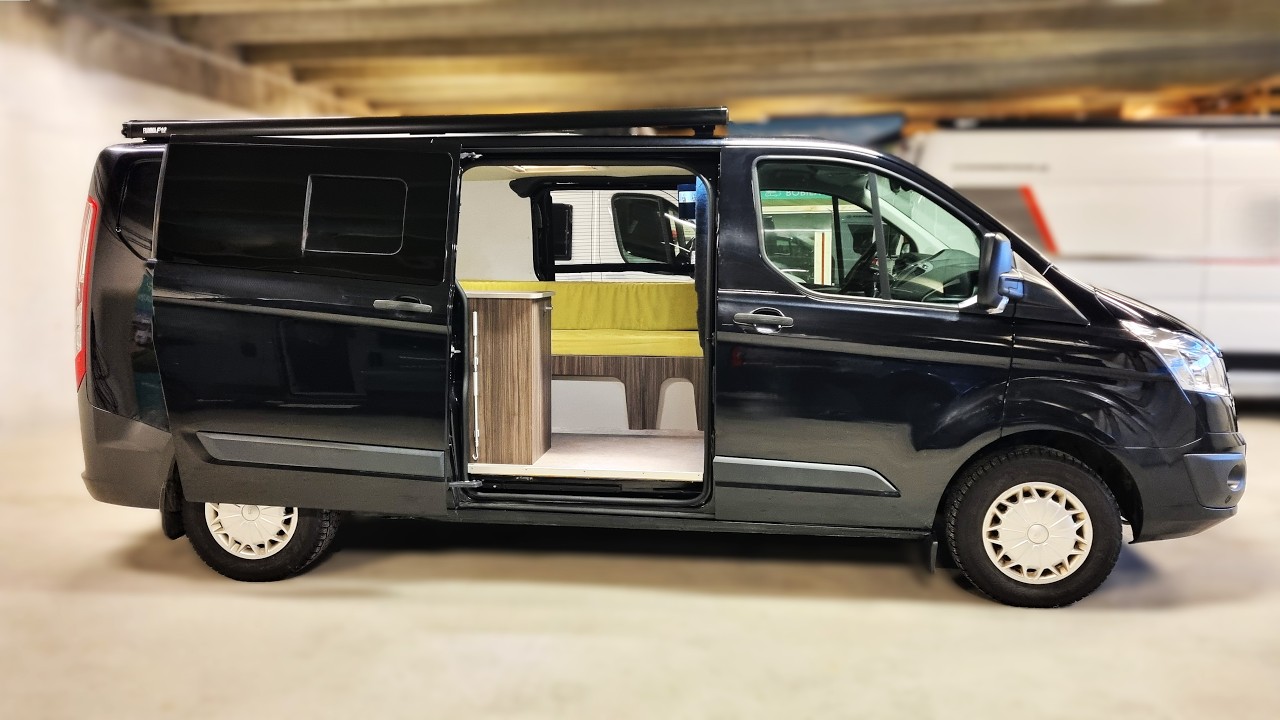 Only 5.34m! Ford Transit Custom Stealth Micro Campervan | Hidden Features