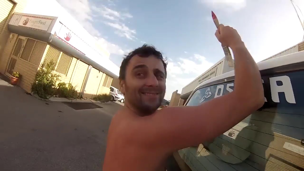 'Oh my god it's windy!' Ben Proffitt Windsurfing Australia 2013