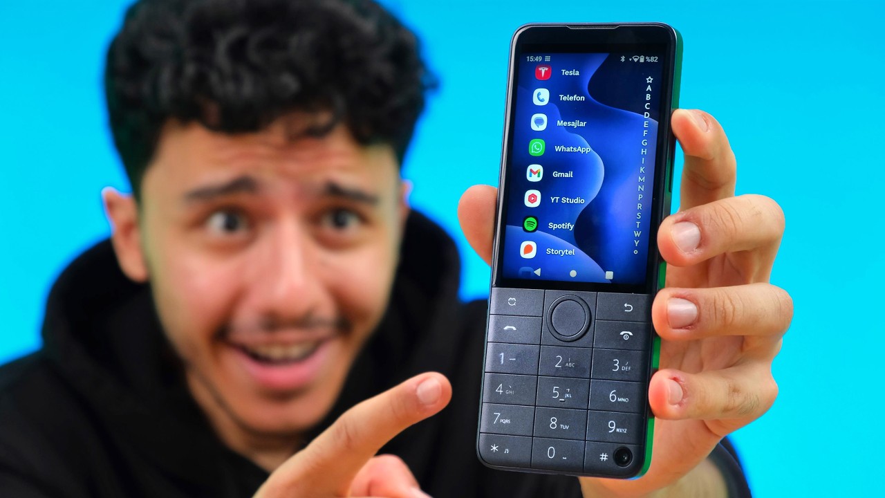 Yeni Tuşlu Akıllı Telefonum!