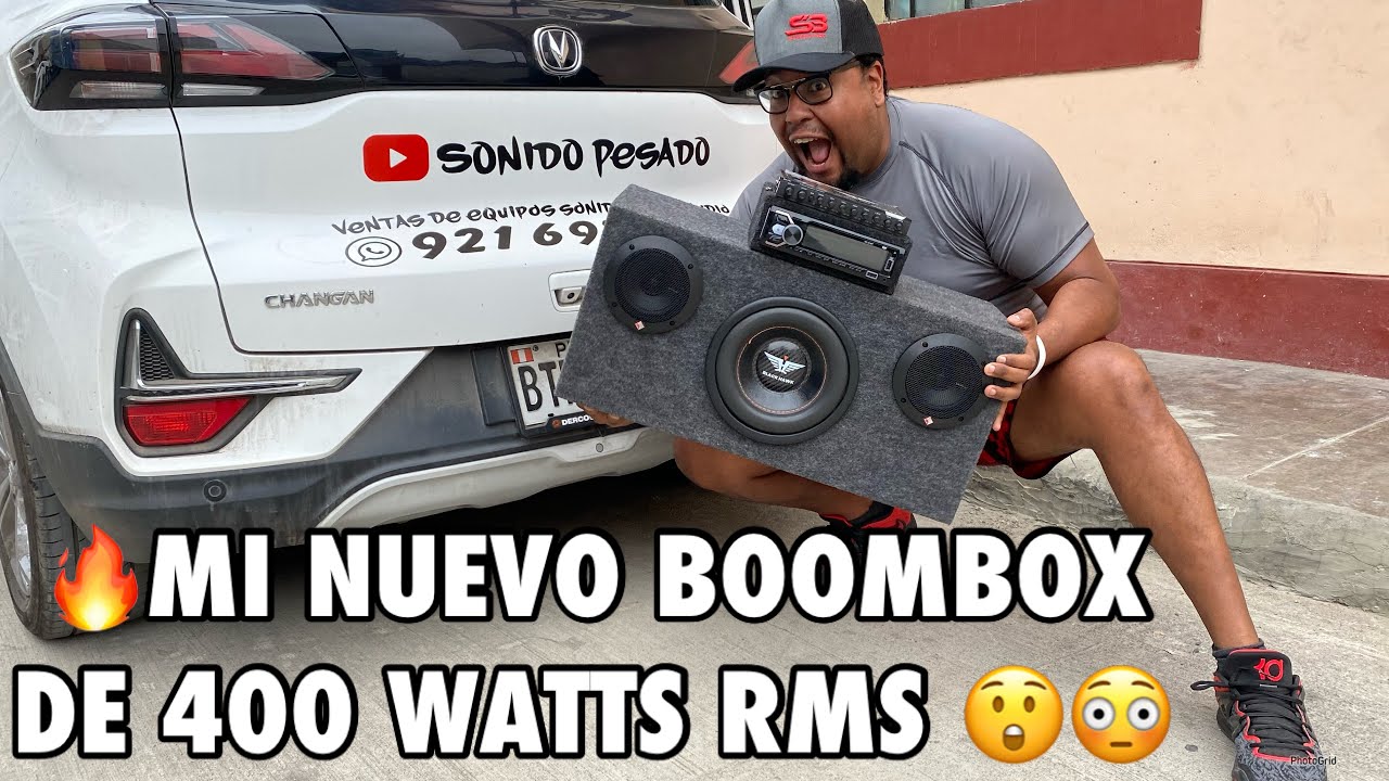 NINGUN JBL , SONY , LG  PODRAN CON MI  BOOMBOX DE 400 WATTS RMS