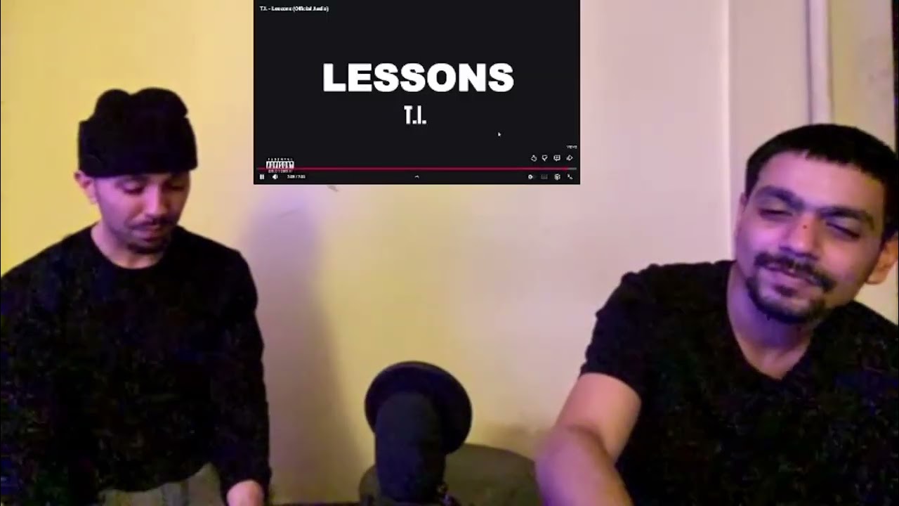 CAN'T FRONT THIS ONE IS PRETTY GOOD!!! T.I.- Lessons (REACTION!!!)